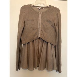 Cardigan Flowy Blouse
